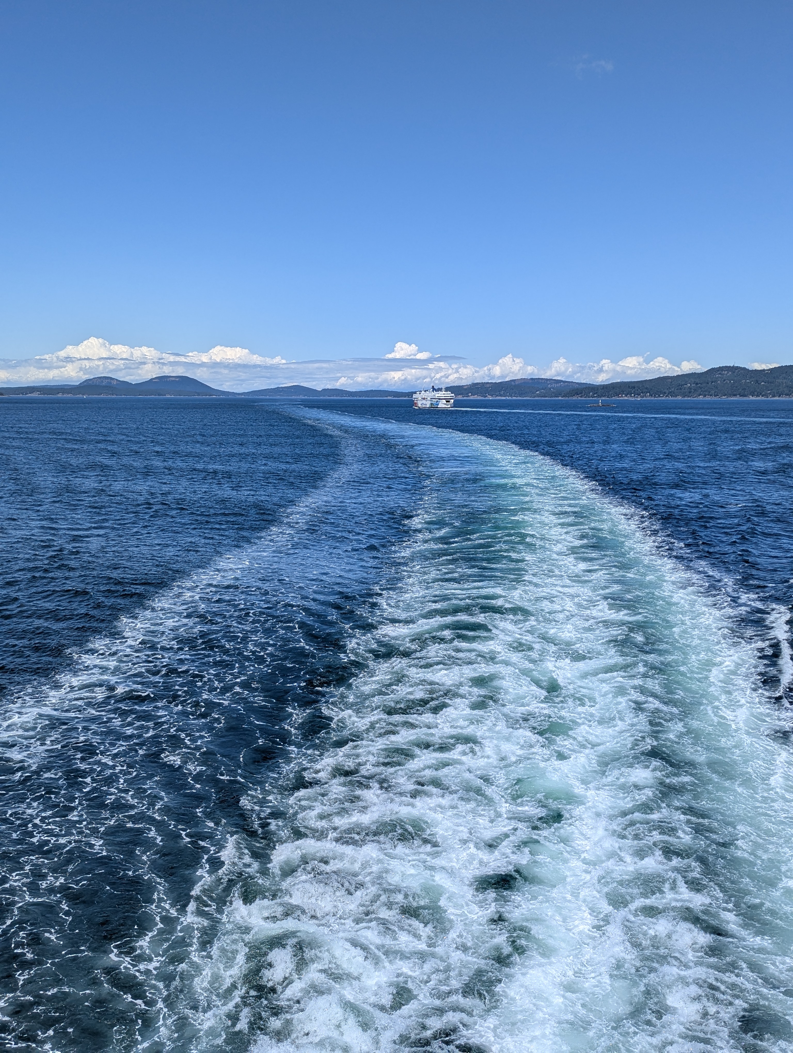Birthday Trip to Canada, Ferry, Vancouver Island, British Columbia